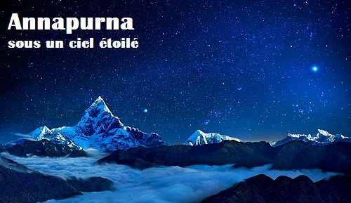 Vue spectaculaire des Annapurnas