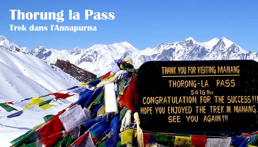 Trek à Thorung la Pass, Népal