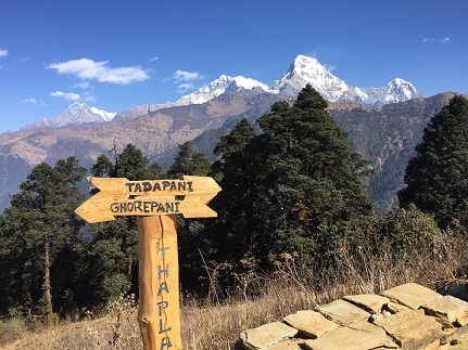 Trek au Népal à Ghorepani